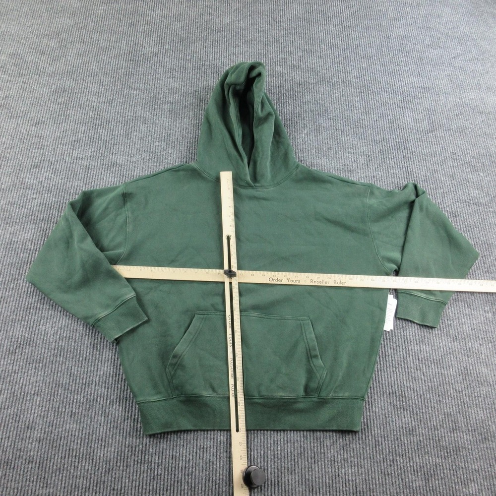 Pacsun Hoodie Womens S Forest Green Pullover Hooded Fleece Heavyweight NWT - Picture 2 of 9